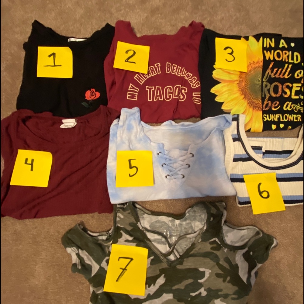 Girls shirts !
